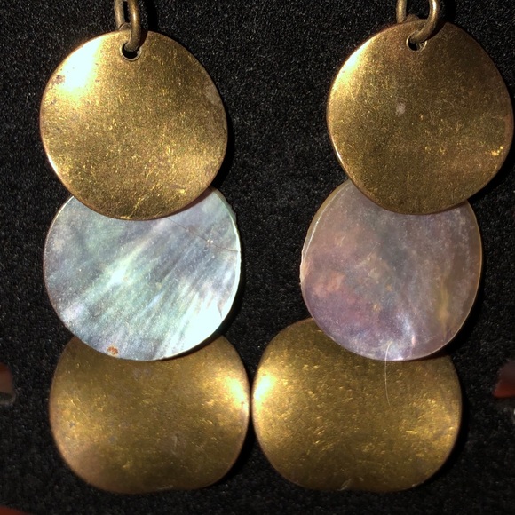 Purple & Gold Iridescent Earrings & Necklace Set - Picture 9 of 16